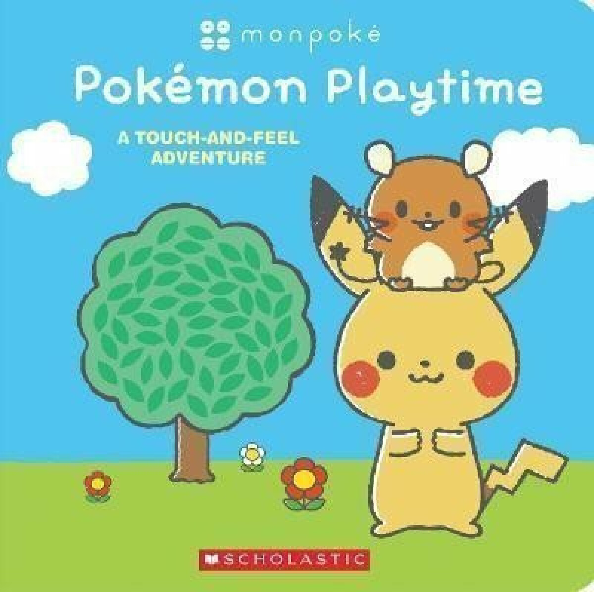 Kniha Monpoke: Pokemon Playtime (Touch-and-Feel Book)