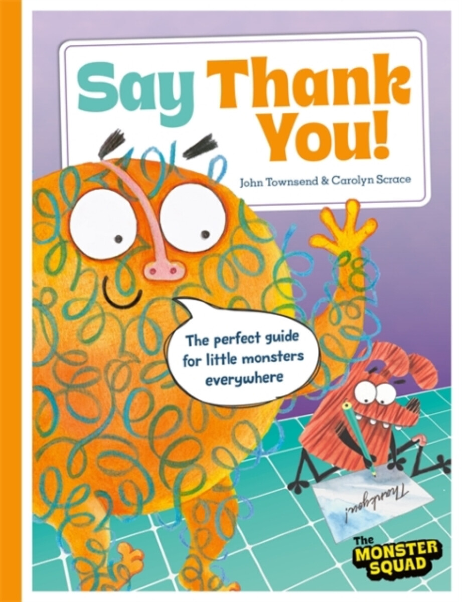 Kniha Monster Manners: Say Thank You!
