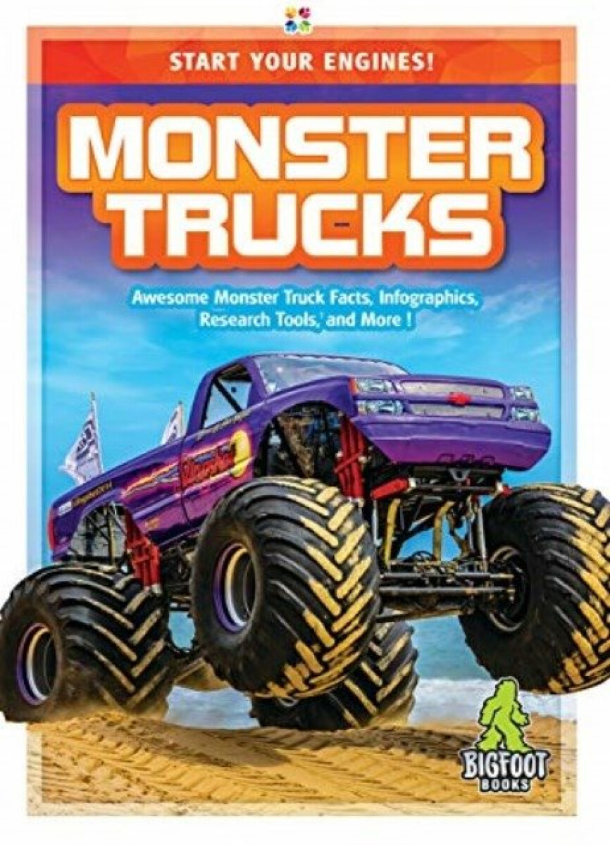 Kniha Monster Trucks
