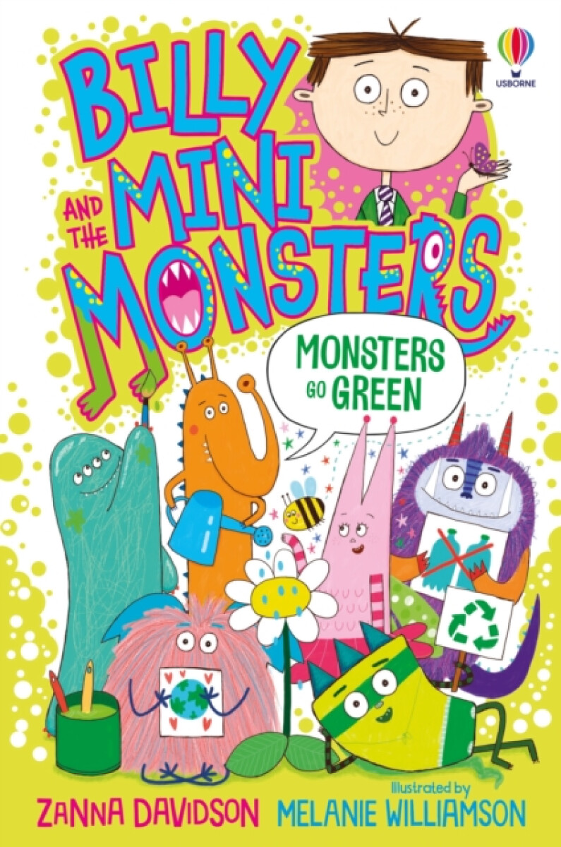 Kniha Monsters Go Green