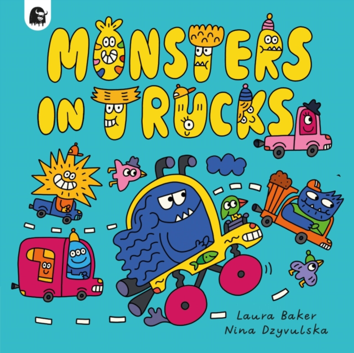 Kniha Monsters in Trucks