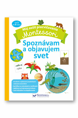 Kniha Montessori Spoznávam a objavujem svet