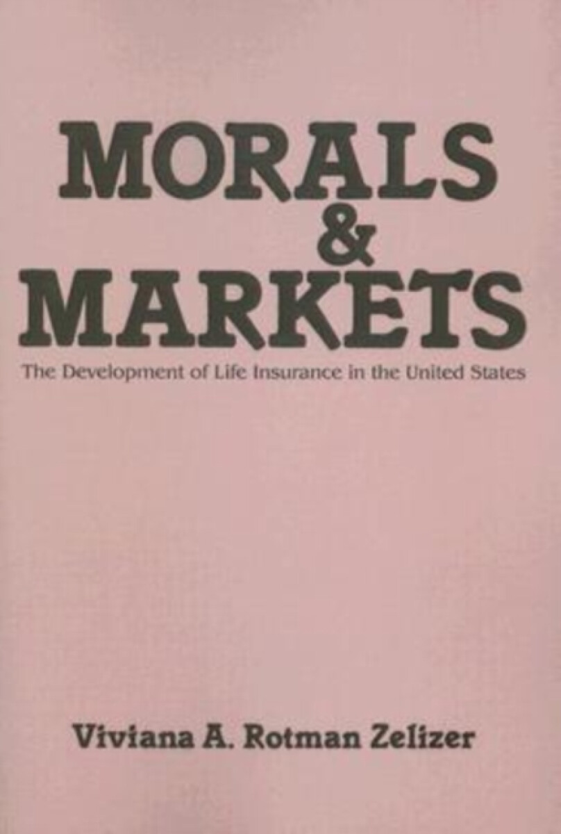 Kniha Morals and Markets