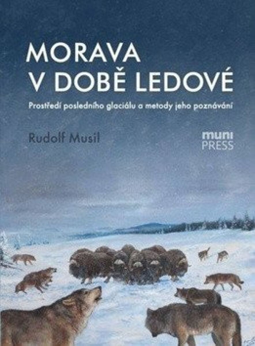 Kniha Morava v době ledové: Prostředí posledního glaciálu a metody jeho poznávání