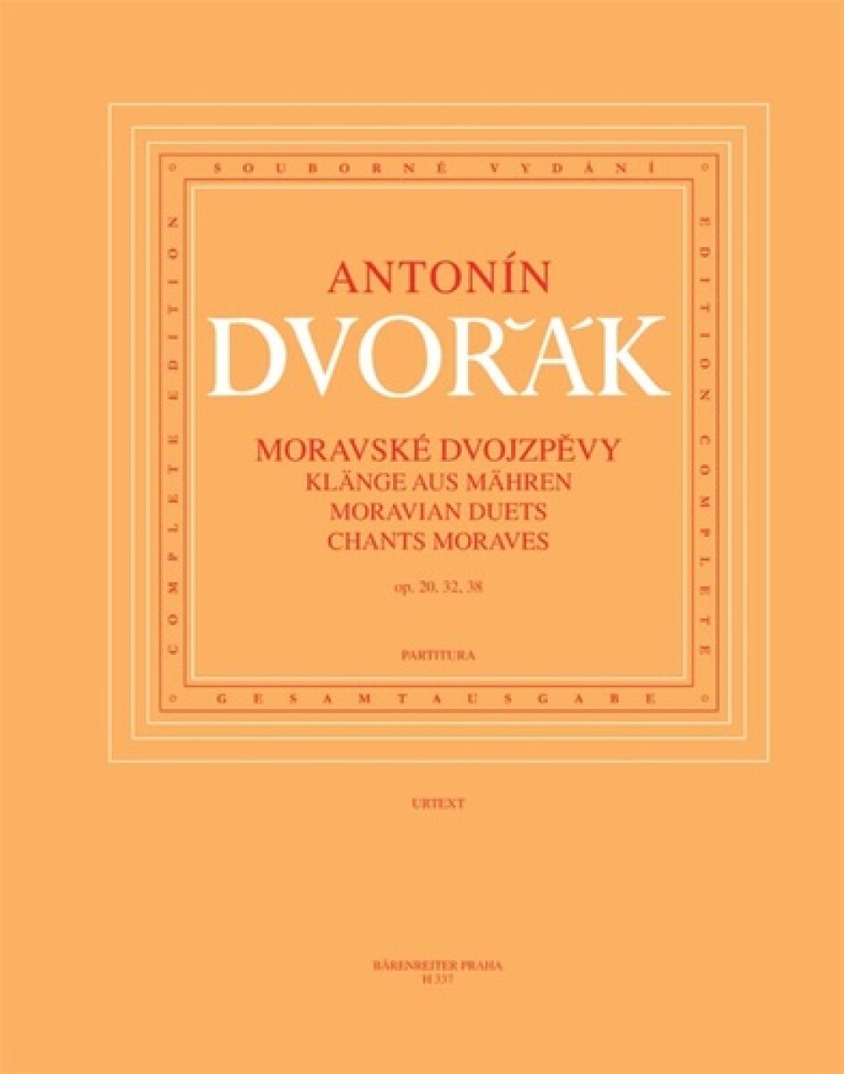 Kniha Moravské dvojzpěvy