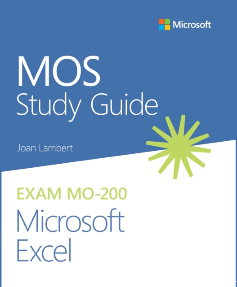 Kniha MOS Study Guide for Microsoft Excel Exam MO-200