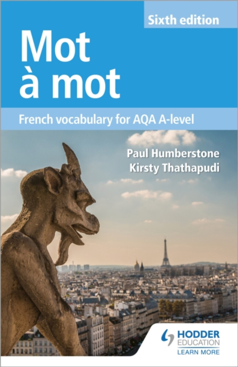 Kniha Mot a Mot Sixth Edition: French Vocabulary for AQA A-level