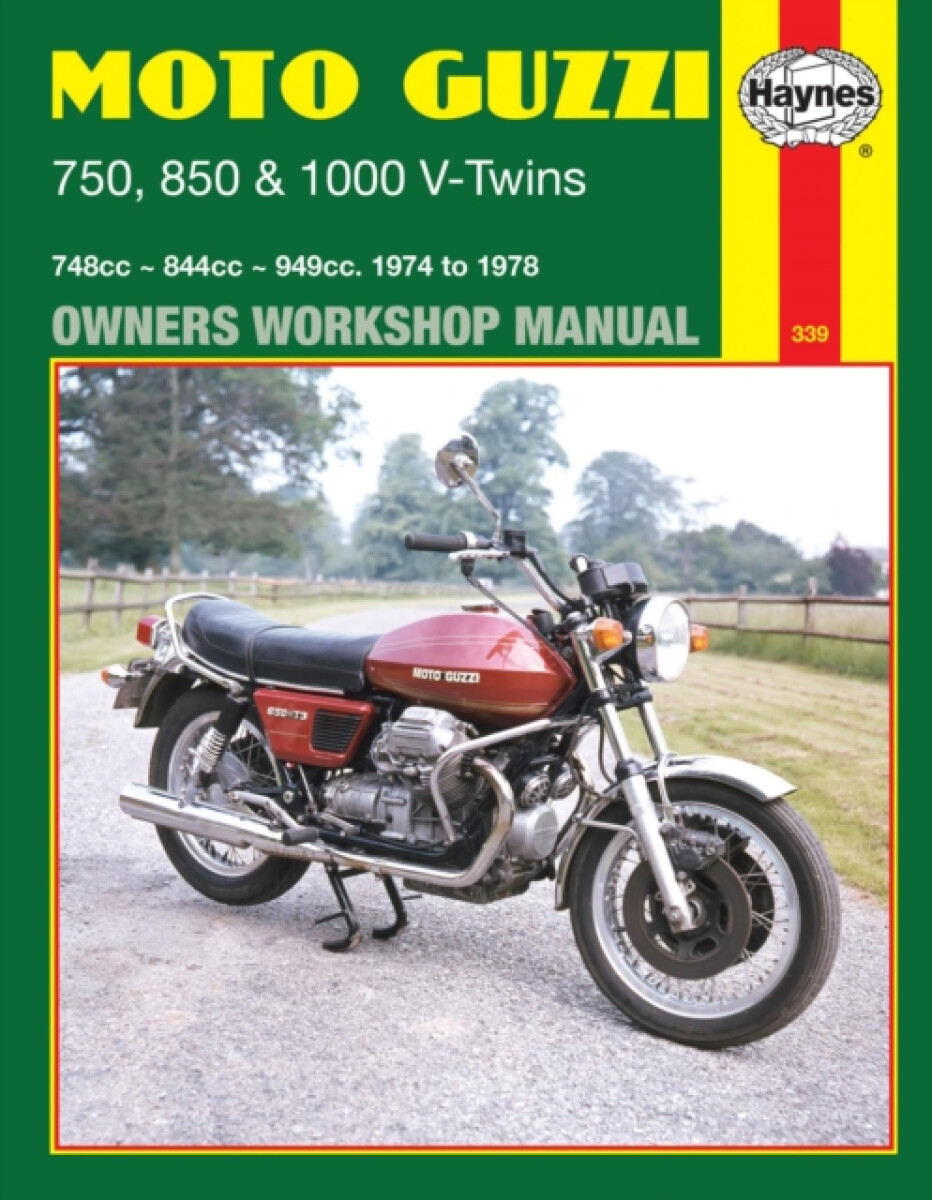 Kniha Moto Guzzi 750, 850 a 1000 V-Twins (74 - 78)