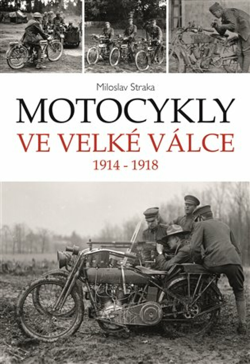 Kniha Motocykly ve Velké válce