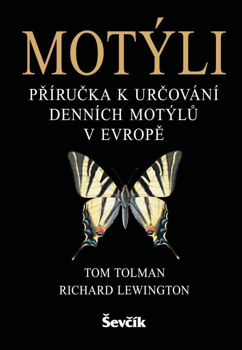 Kniha Motýli - Příručka k určování denních motýlů v Evropě