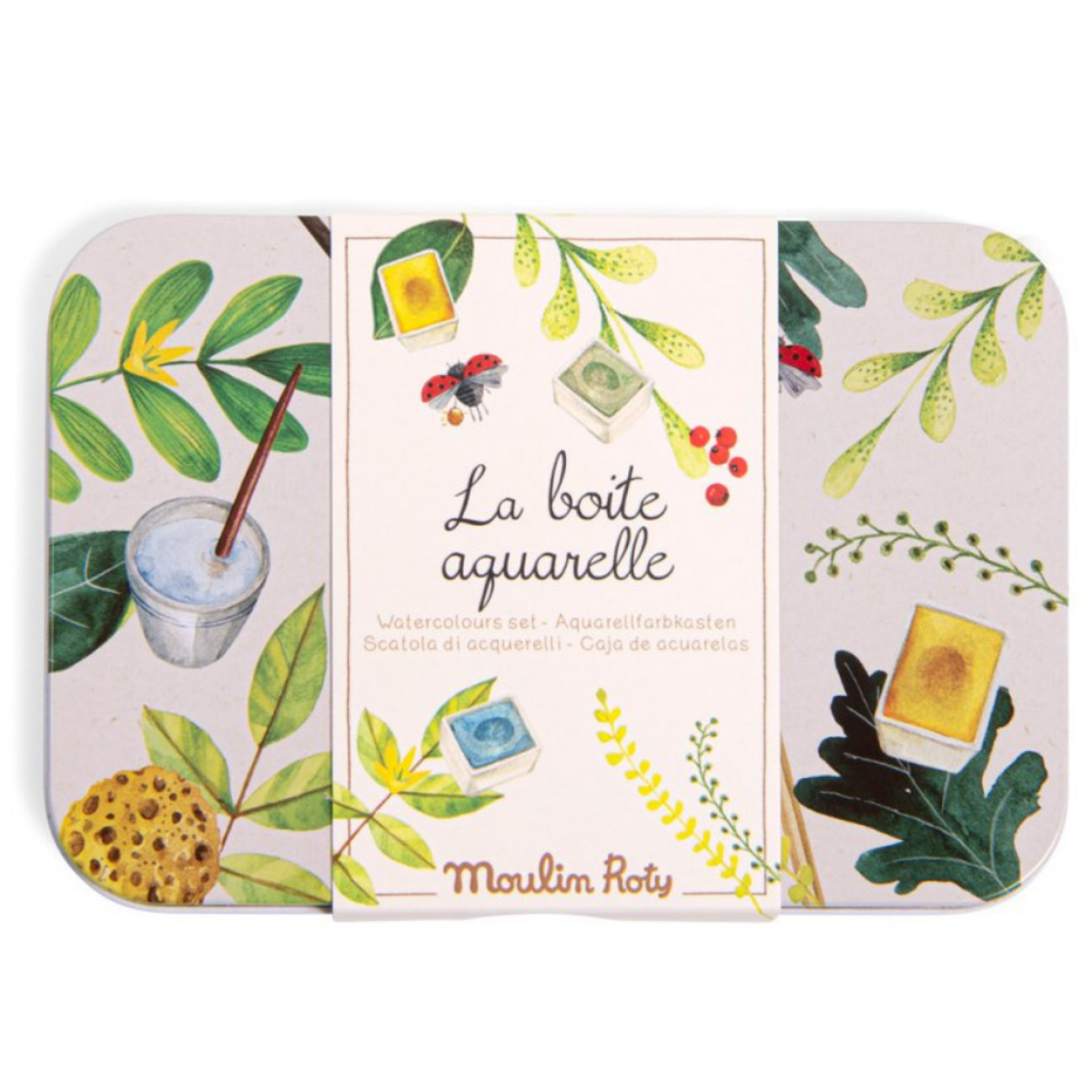 Kniha MOULIN ROTY Akvarelový set