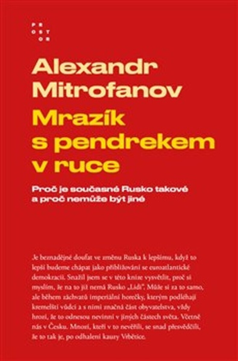 Kniha Mrazík s pendrekem v ruce