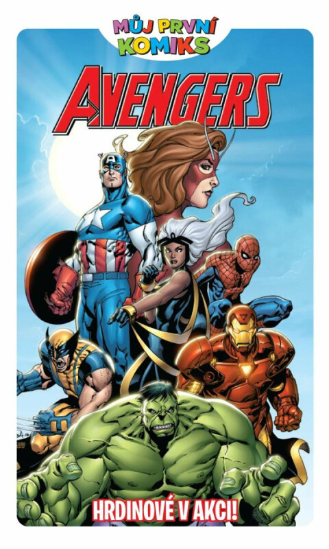 Kniha Můj první komiks: Avengers - Hrdinové v akci!