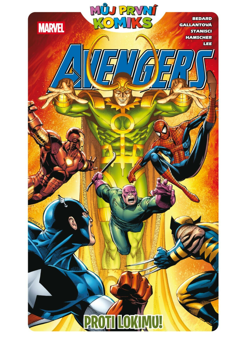 Kniha Můj první komiks: Avengers: Proti Lokimu!