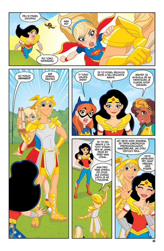 Můj první komiks: DC superhrdinky - Léto na Olympu - Shea Fontanová (obrázek 5)