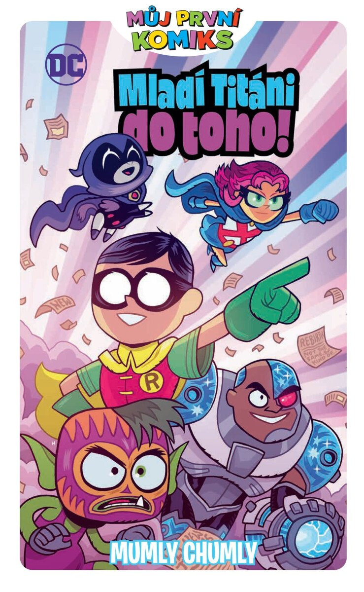 Kniha Můj první komiks: Mladí titáni do toho!