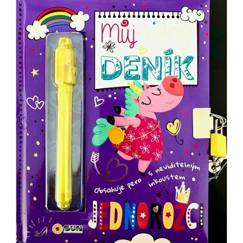 Můj tajný deník Jednorožci - fialový