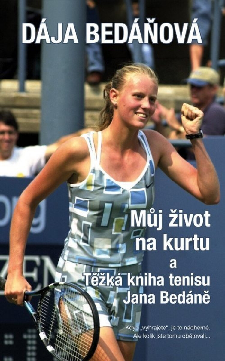 Kniha Můj život na kurtu a Těžká kniha tenisu Jana Bedáně