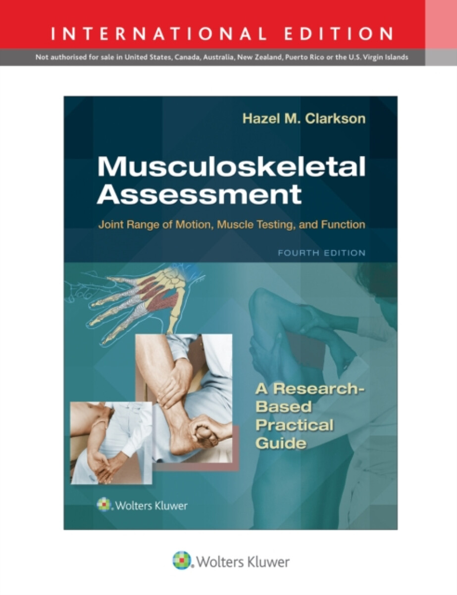 Kniha Musculoskeletal Assessment