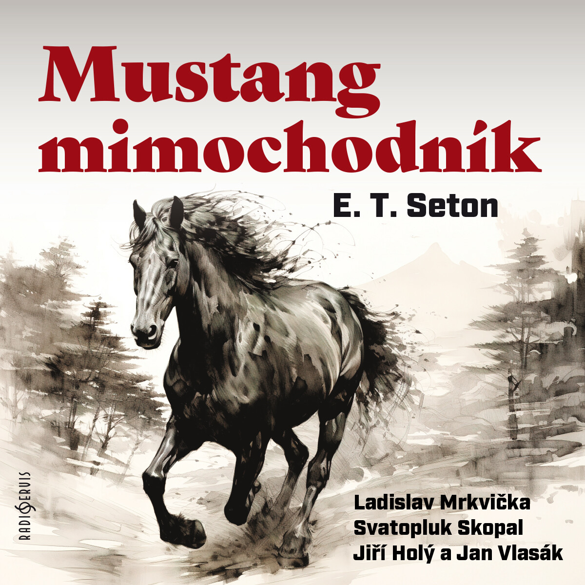Levně Mustang mimochodník - Ernest Thompson Seton - audiokniha