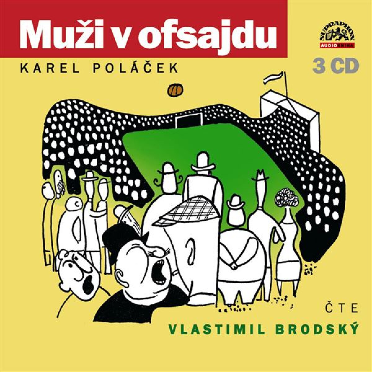 Levně Muži v ofsajdu - Karel Poláček - audiokniha