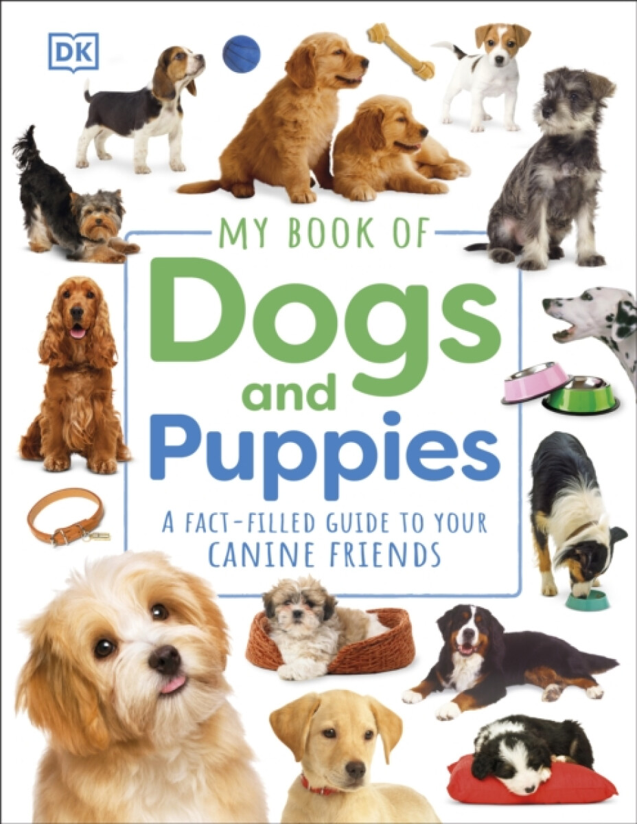 Kniha My Book of Dogs and Puppies