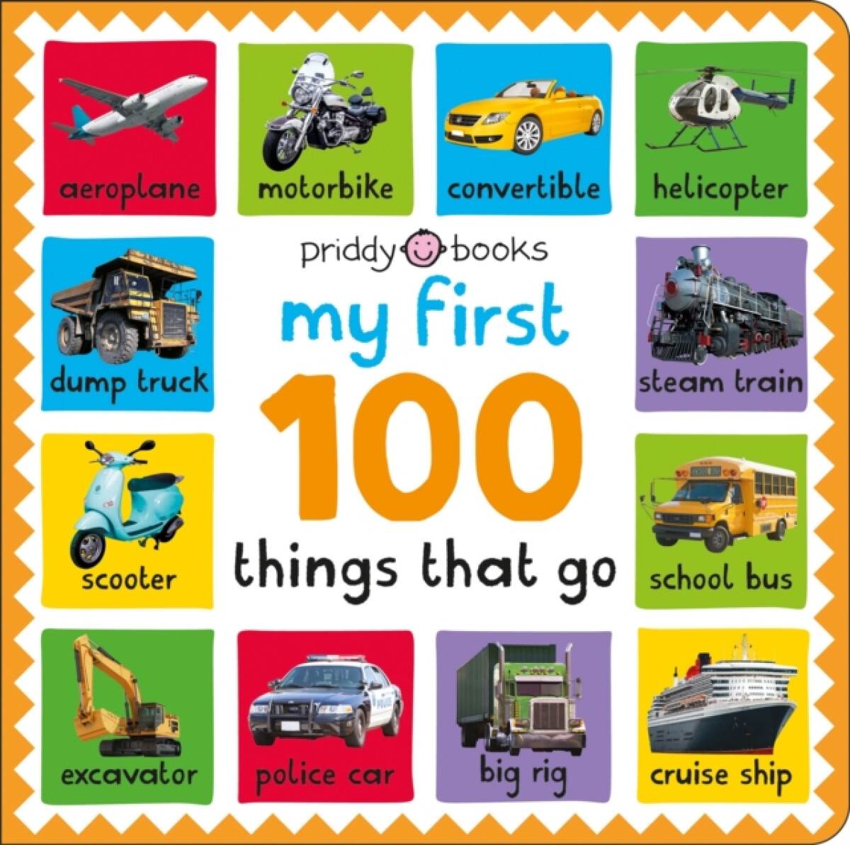 Kniha My First 100: Things That Go