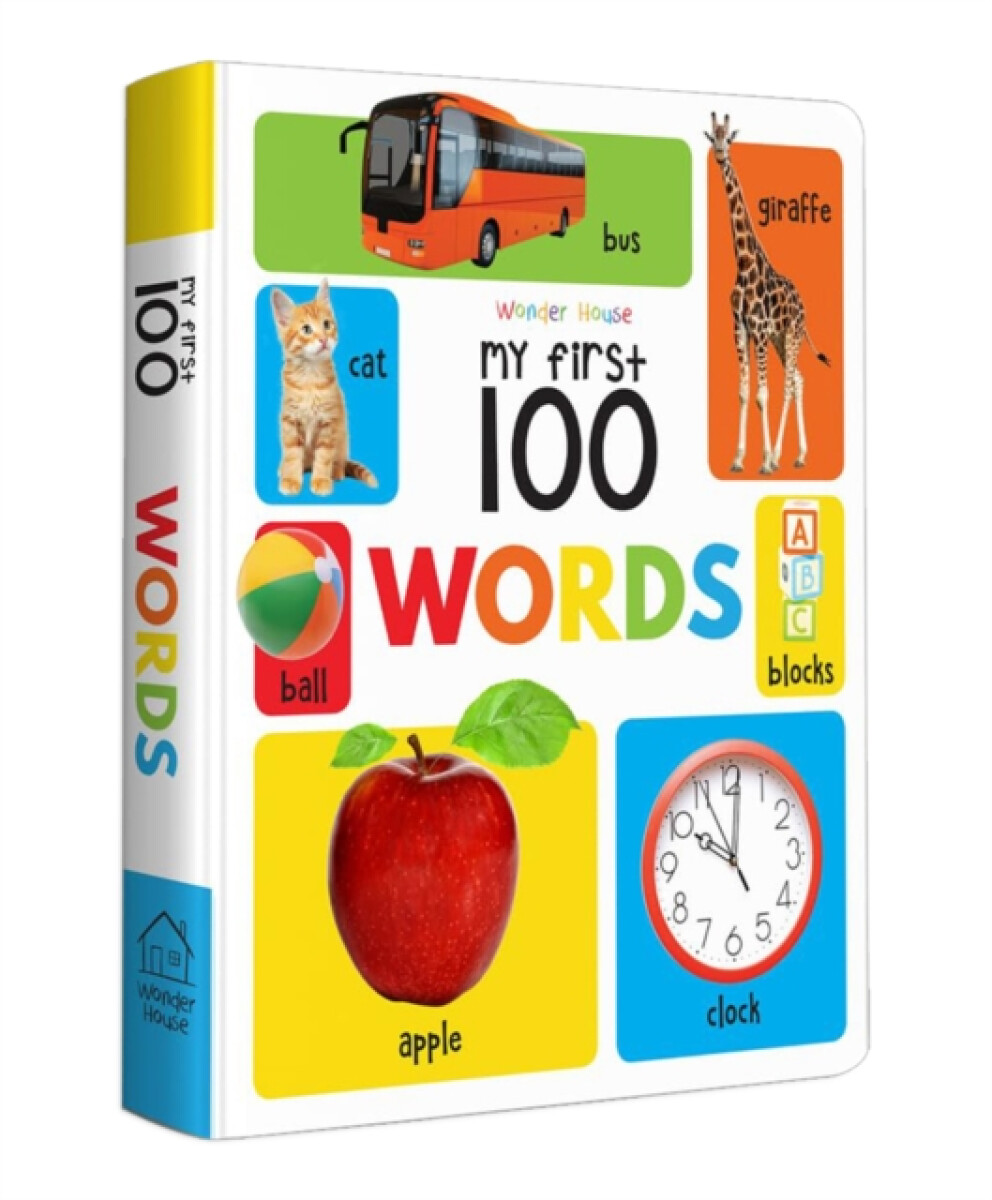 My First 100 Words Board Book : My 100 Library Series - WONDER BOOKS