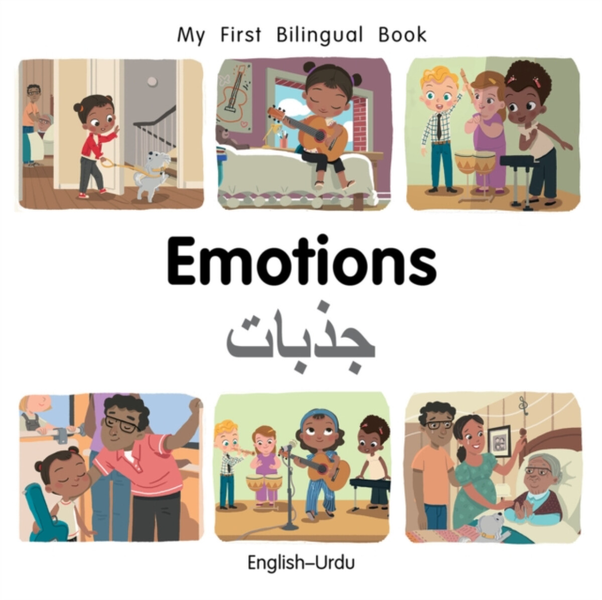 Kniha My First Bilingual Book–Emotions (English–Urdu)