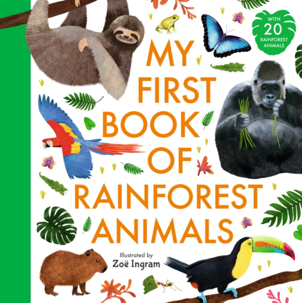 Kniha My First Book of Rainforest Animals