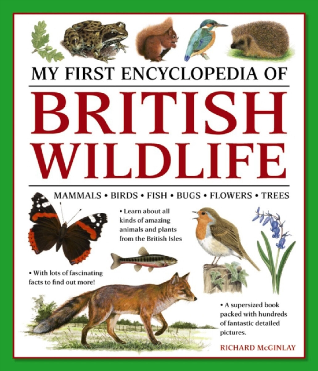 Kniha My First Encyclopedia of British Wildlife