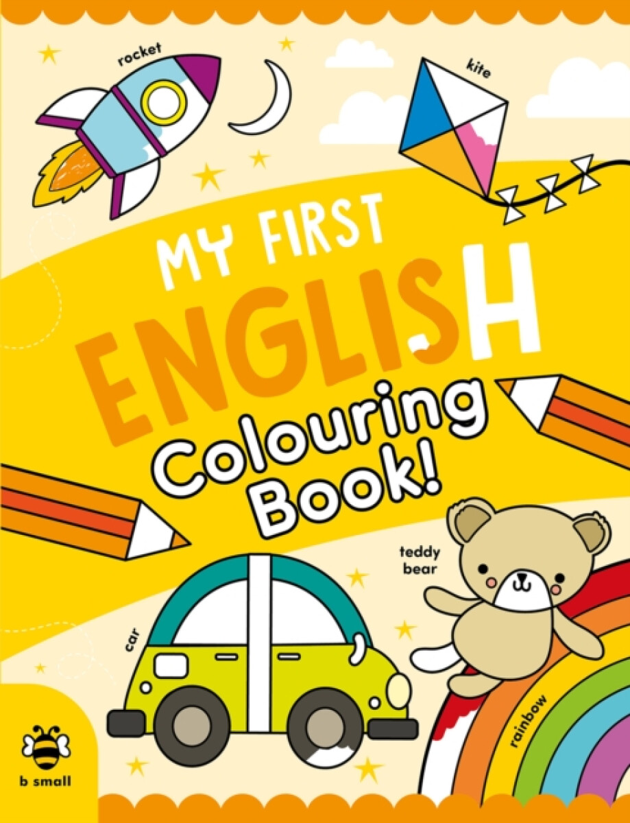 Kniha My First English Colouring Book
