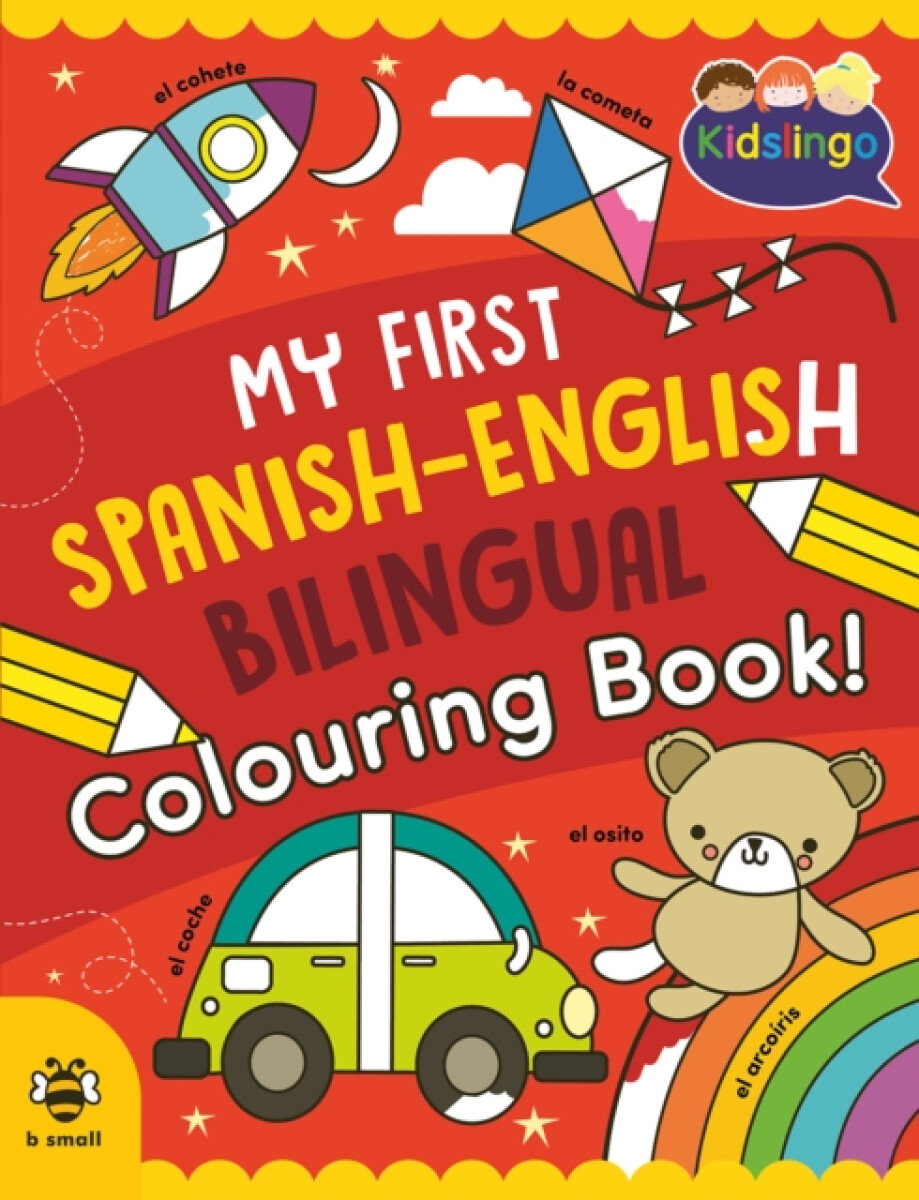 Kniha My First Spanish-English Bilingual Colouring Book