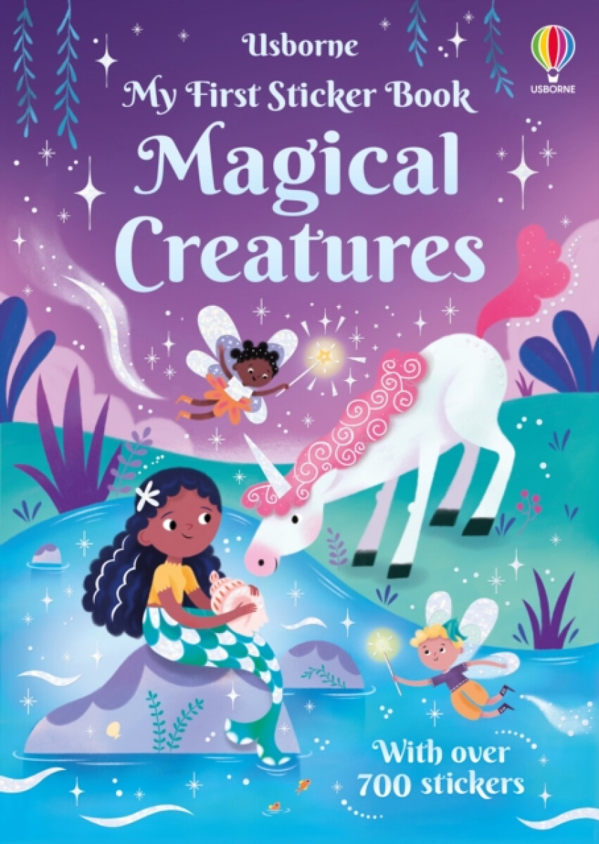 Kniha My First Sticker Book Magical Creatures