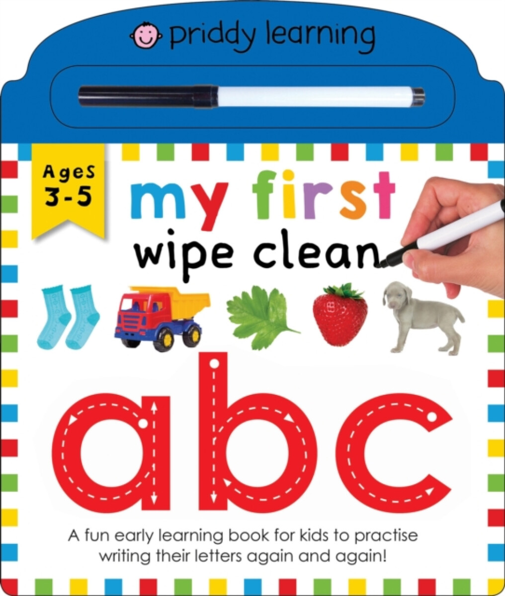 Kniha My First Wipe Clean: ABC