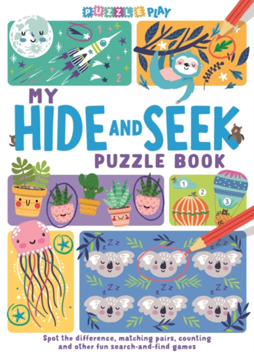Kniha My Hide and Seek Puzzle Book
