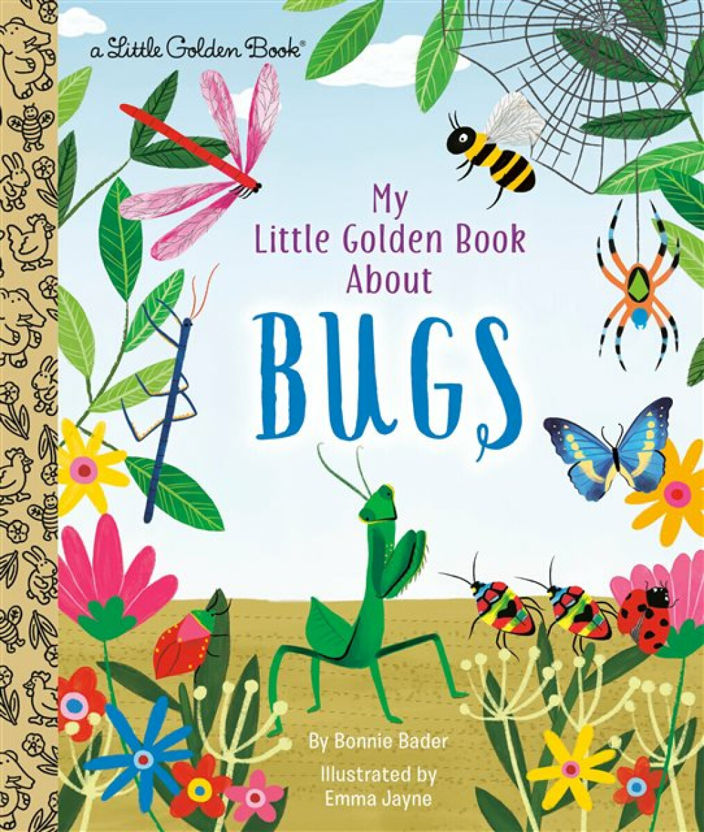 Kniha My Little Golden Book About Bugs