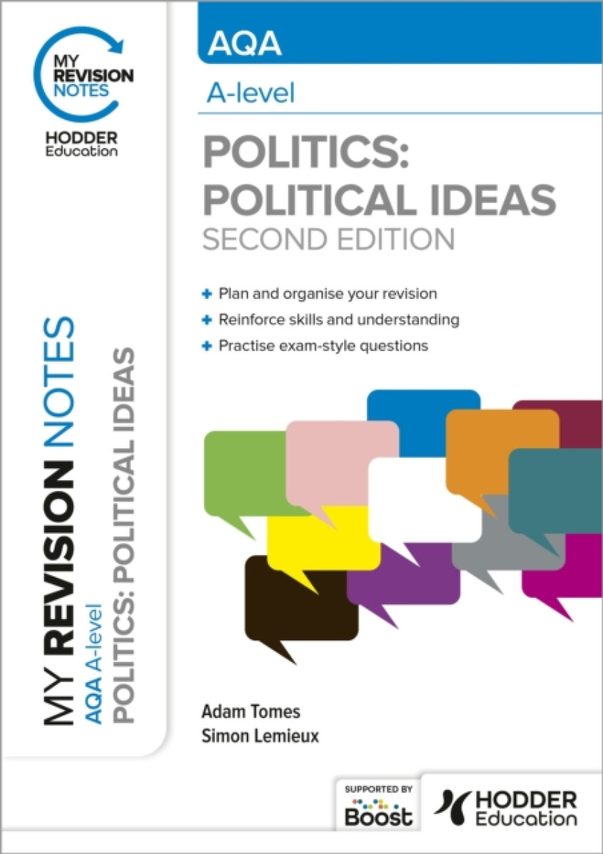 Kniha My Revision Notes: AQA A-level Politics: Political Ideas Second Edition