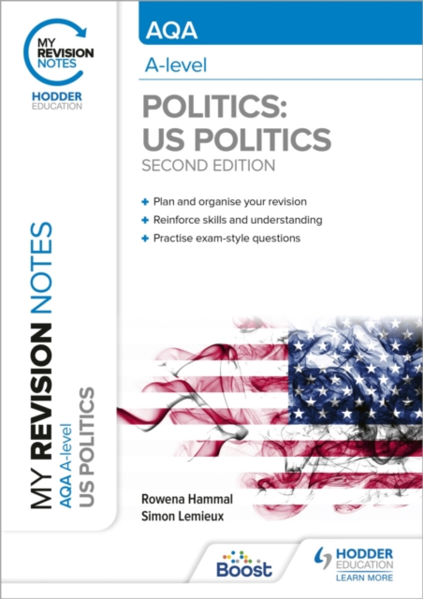 Kniha My Revision Notes: AQA A-level Politics: US and Comparative Politics: Second Edition