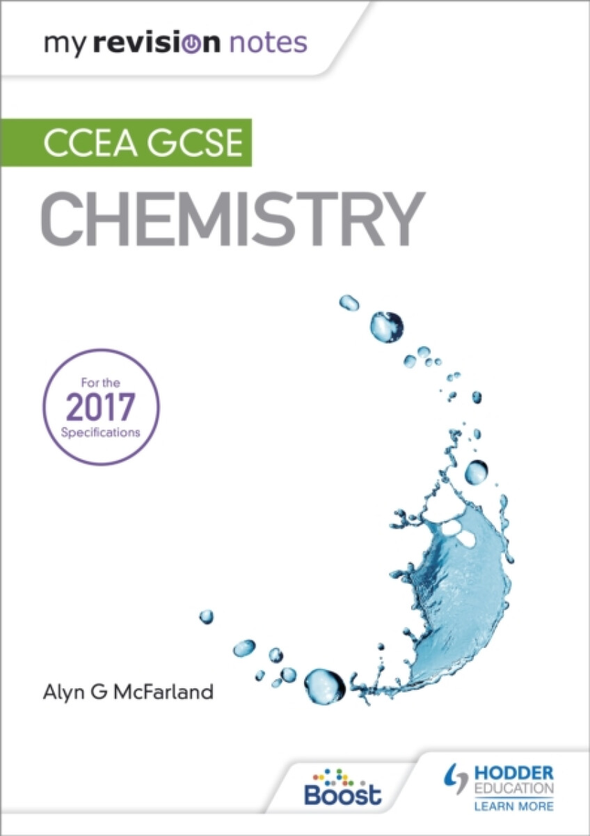 Kniha My Revision Notes: CCEA GCSE Chemistry