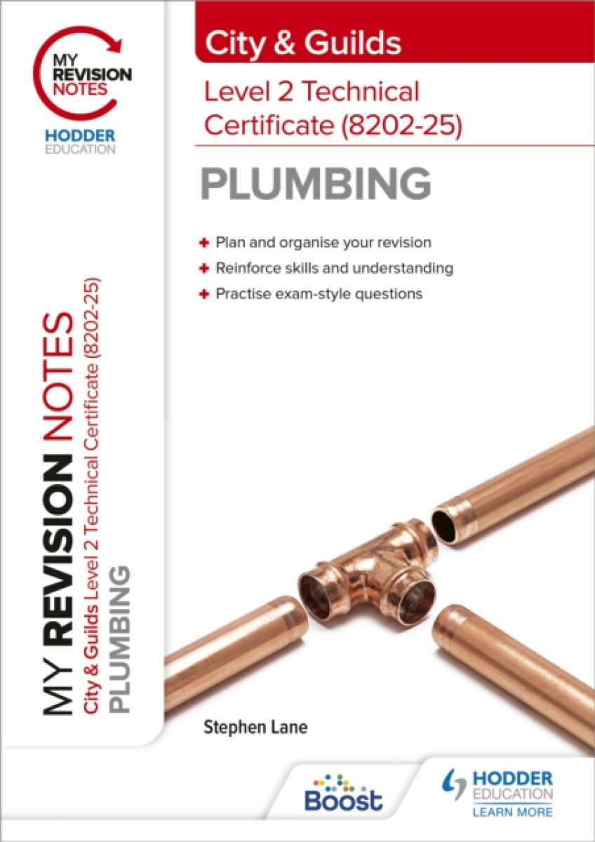 Kniha My Revision Notes: City a Guilds Level 2 Technical Certificate in Plumbing (8202-25)