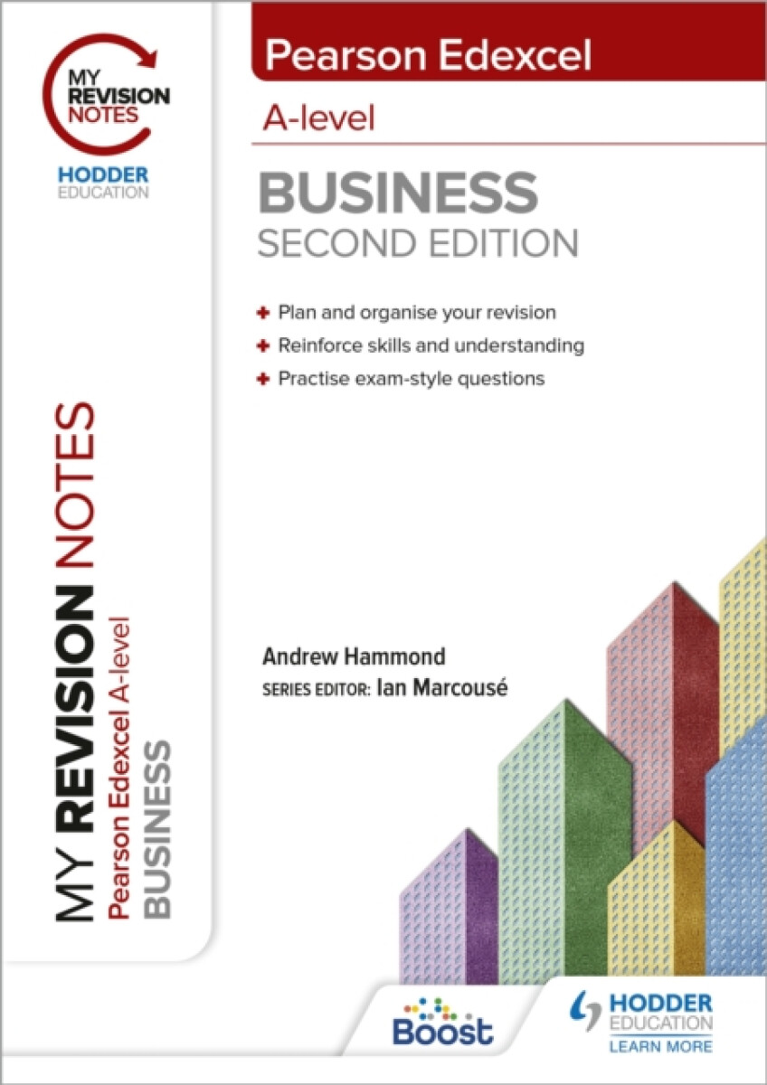 Kniha My Revision Notes: Edexcel A-level Business Second Edition