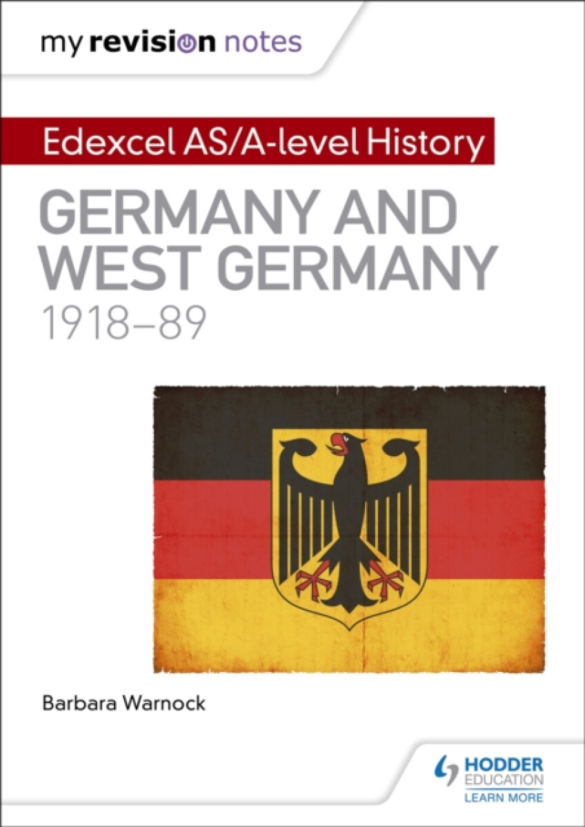 Kniha My Revision Notes: Edexcel AS/A-level History: Germany and West Germany, 1918-89