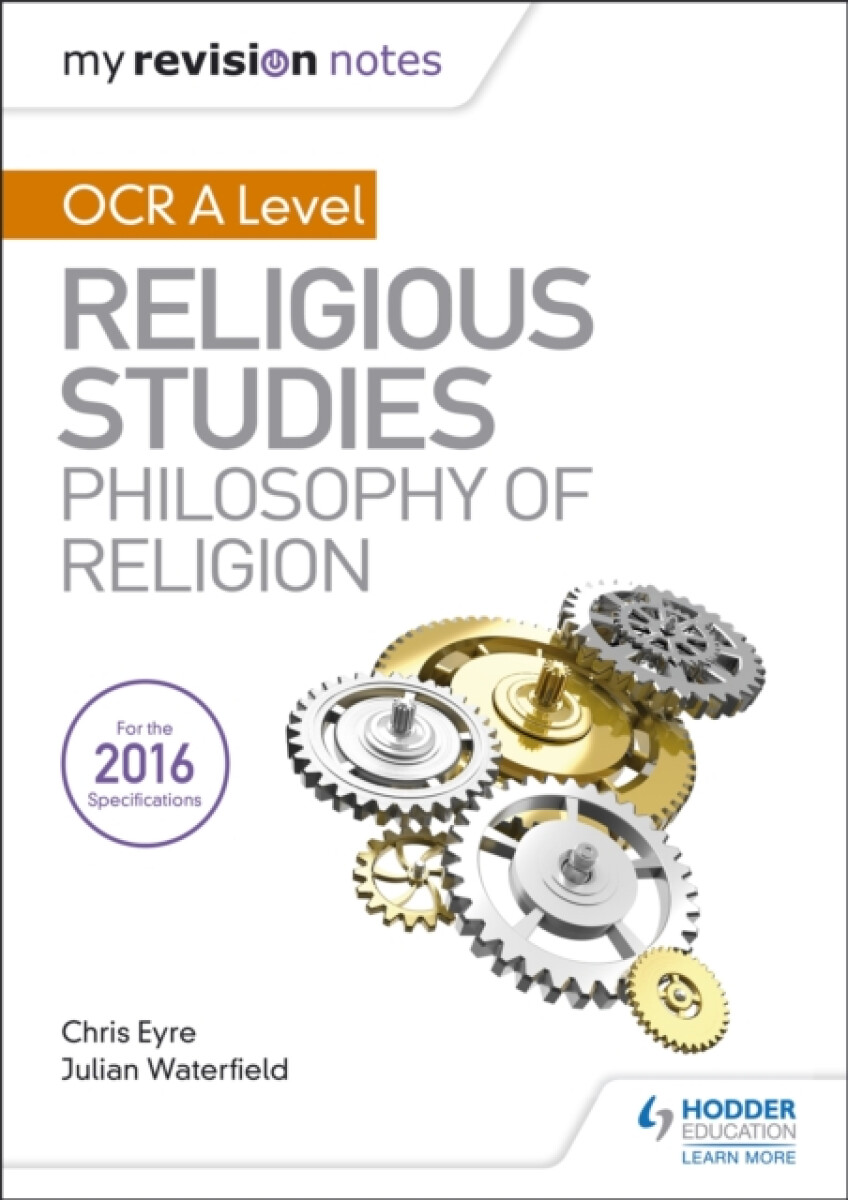 Kniha My Revision Notes OCR A Level Religious Studies: Philosophy of Religion