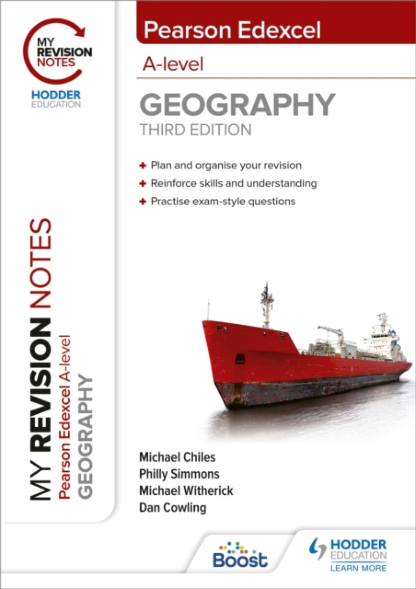 Kniha My Revision Notes: Pearson Edexcel A level Geography: Third Edition