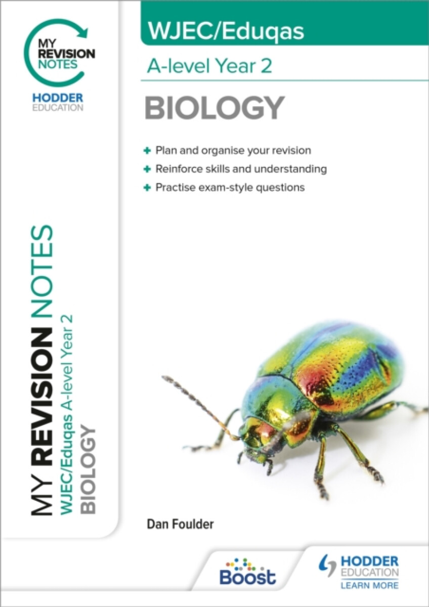Kniha My Revision Notes: WJEC/Eduqas A-Level Year 2 Biology
