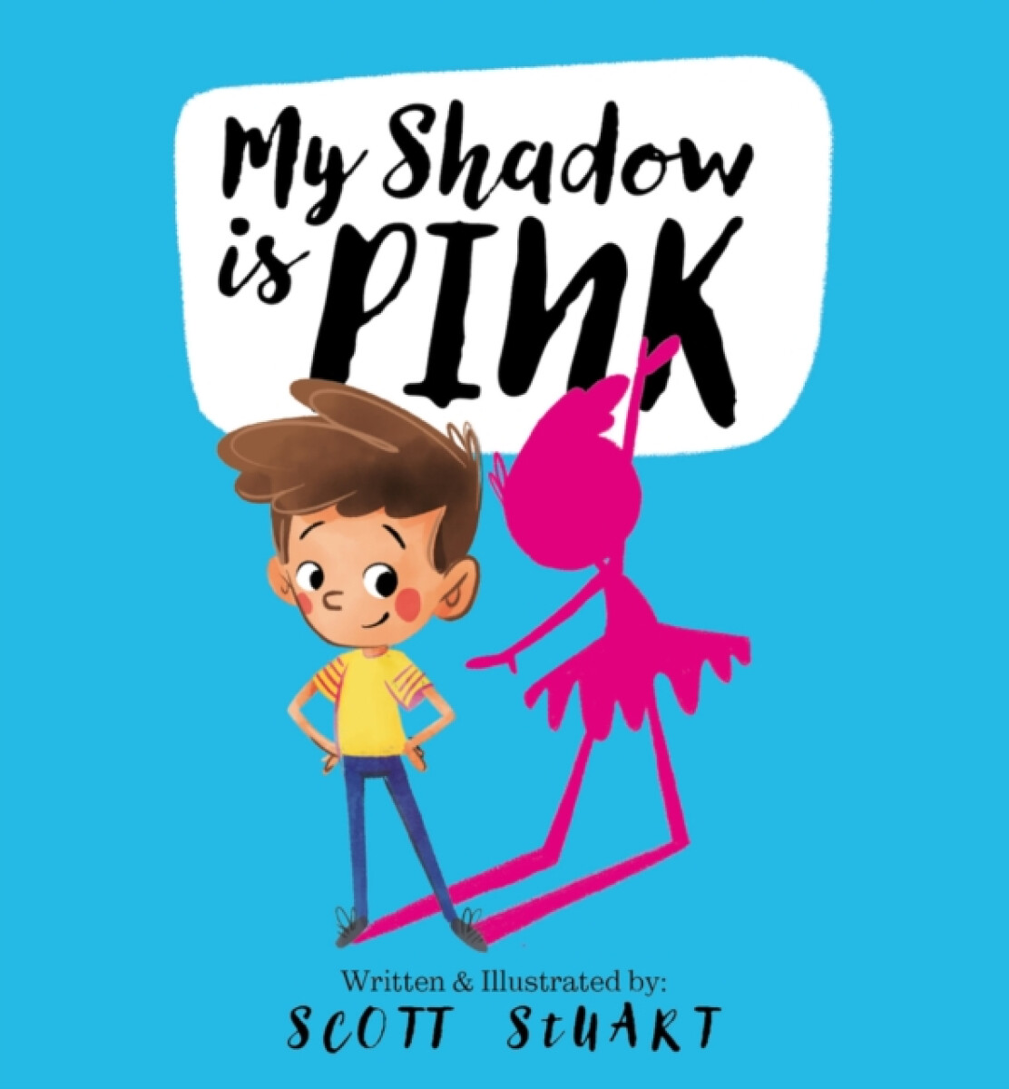 Kniha My Shadow is Pink