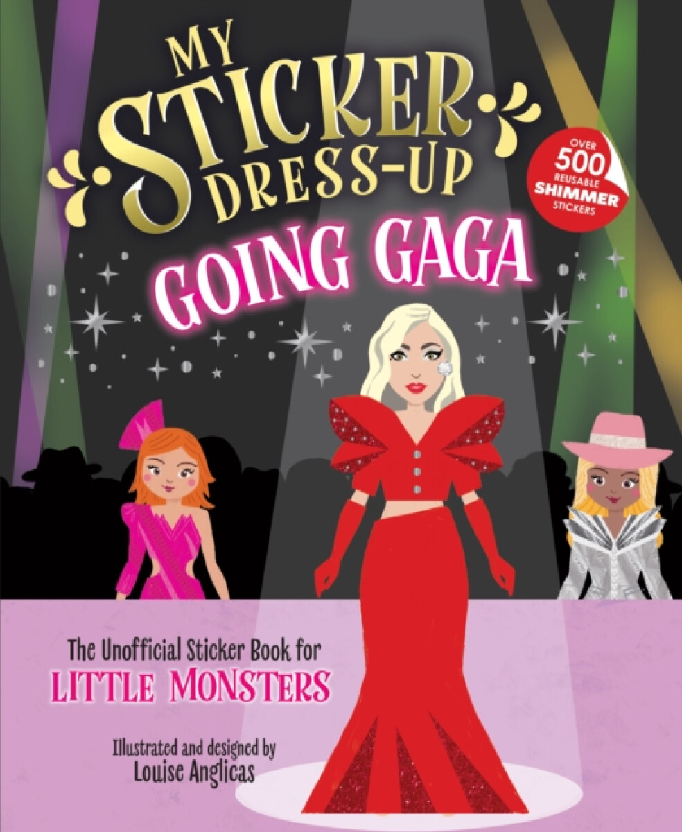 Kniha My Sticker Dress-Up: Going Gaga