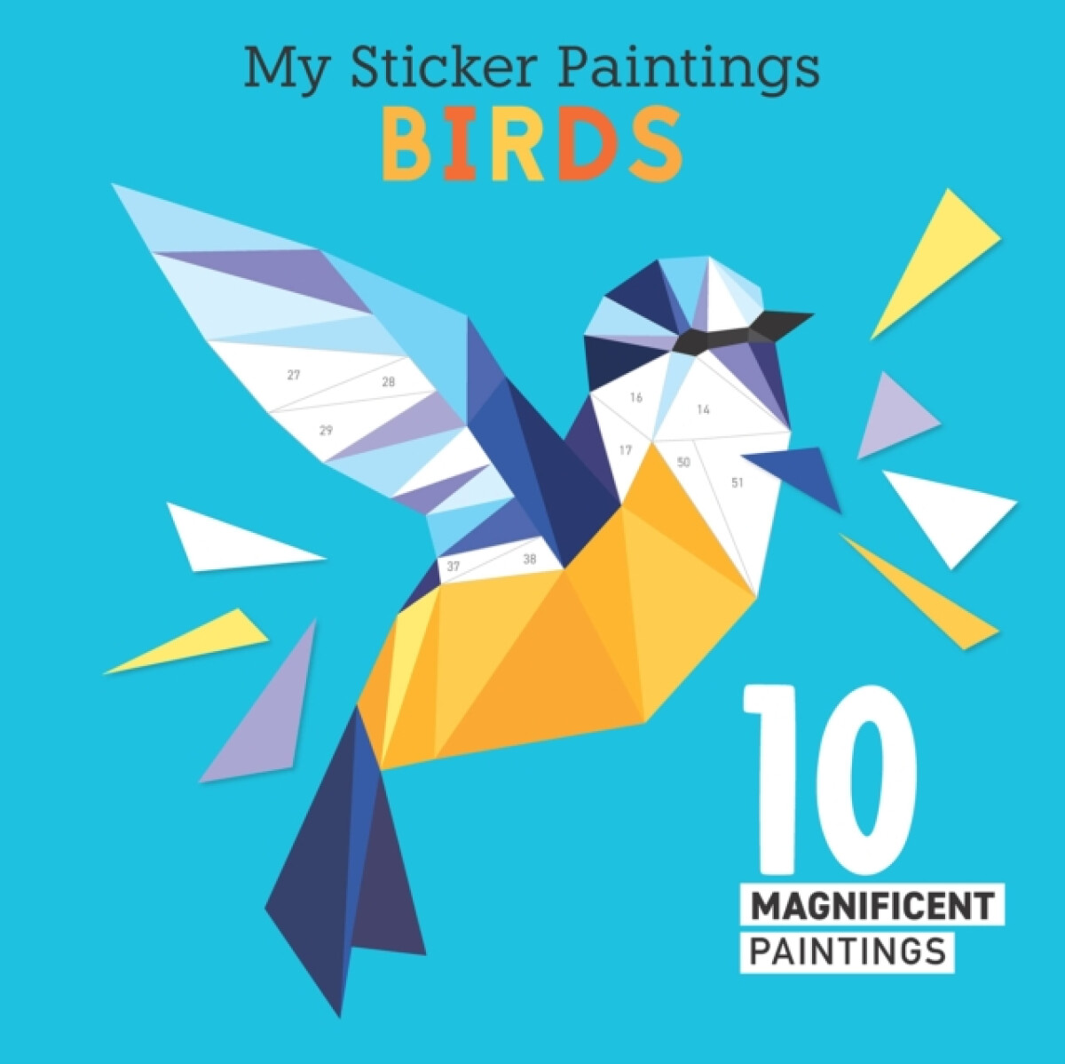 Kniha My Sticker Paintings: Birds