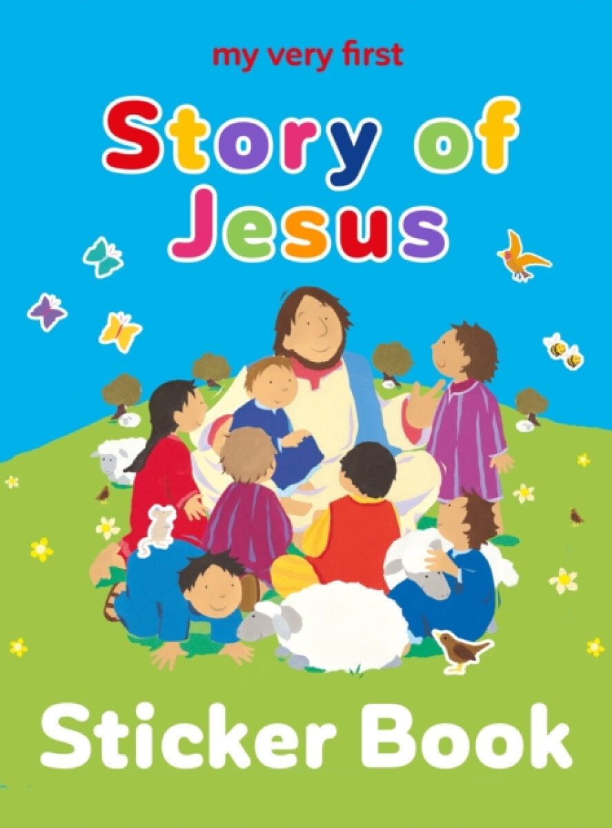 Kniha My Very First Story of Jesus sticker book